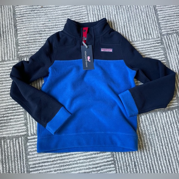 Vineyard vines Boys color block fleece - Picture 1 of 3